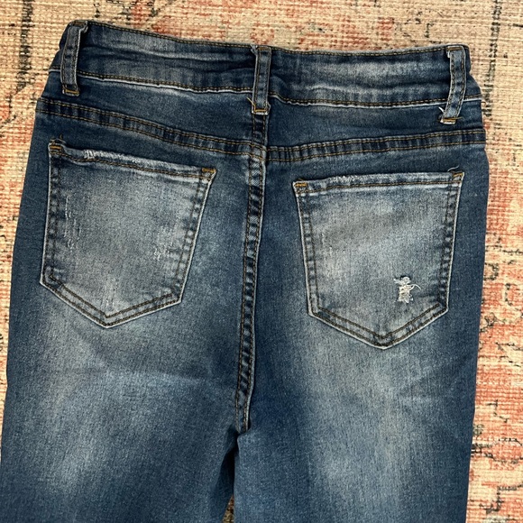 Elite Jeans Super Stretch Medium Wash Size 5 - Picture 2 of 6
